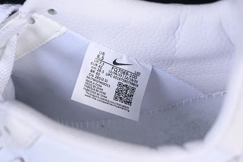 All categories Nk Air Force 1 Air Force series Nk Air Force 1 Low Air Force low-top C version CPFM x Nike Air Force 1'07 Low joint model Air Force 1 low-top casual sneakers FQ7069-100